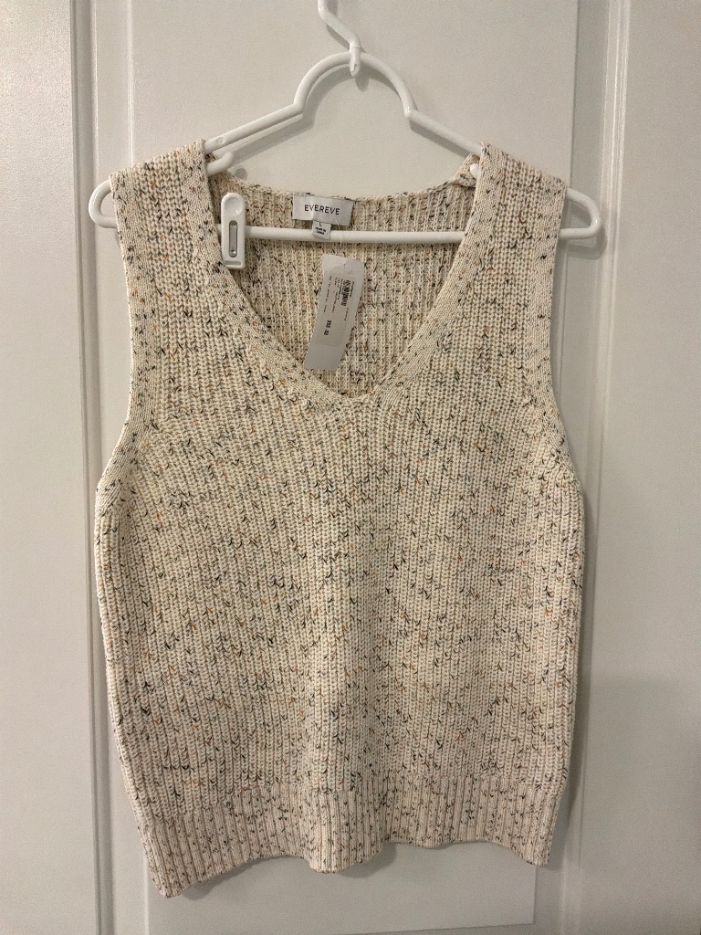 Nwt Evereve Marley Sweater Tank